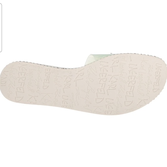 Karl Lagerfeld Mint Julep Billi Fashion Slide Sandal - Picture 3 of 12